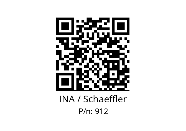   INA / Schaeffler 912