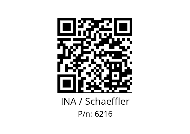   INA / Schaeffler 6216