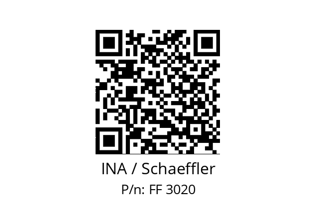   INA / Schaeffler FF 3020