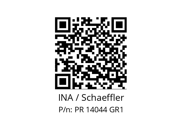   INA / Schaeffler PR 14044 GR1