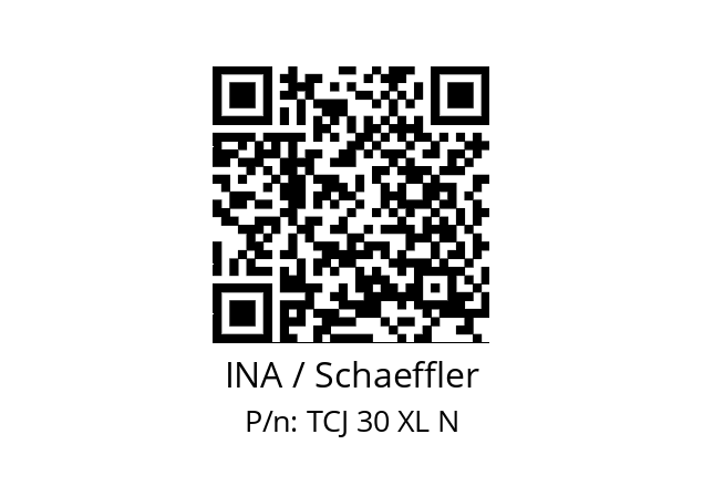   INA / Schaeffler TCJ 30 XL N