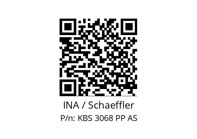   INA / Schaeffler KBS 3068 PP AS