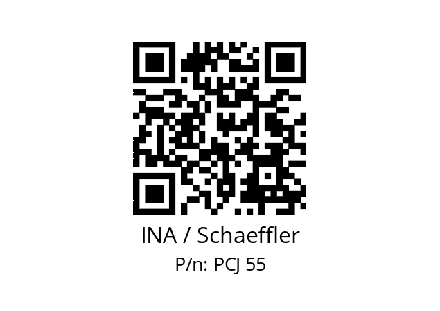   INA / Schaeffler PCJ 55