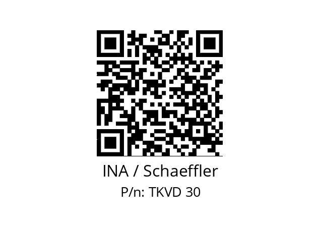   INA / Schaeffler TKVD 30