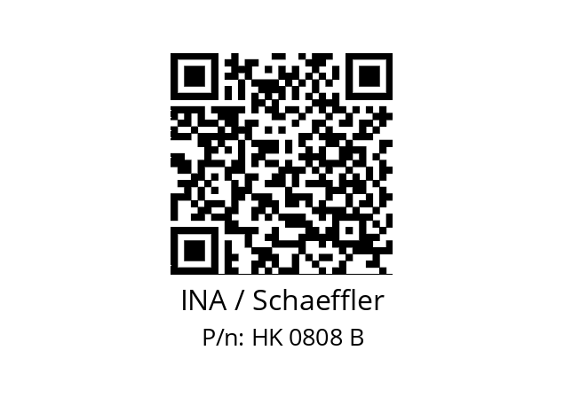   INA / Schaeffler HK 0808 B