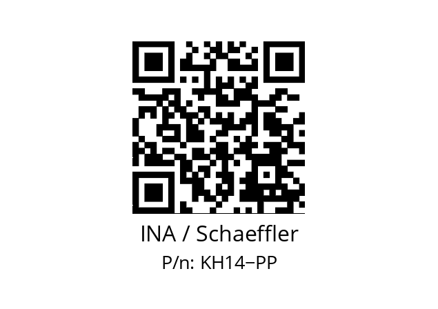   INA / Schaeffler KH14−PP