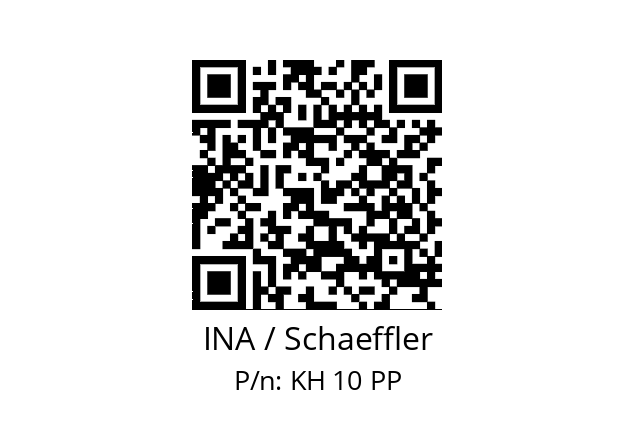   INA / Schaeffler KH 10 PP