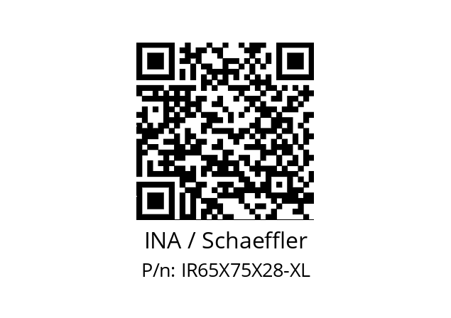   INA / Schaeffler IR65X75X28-XL