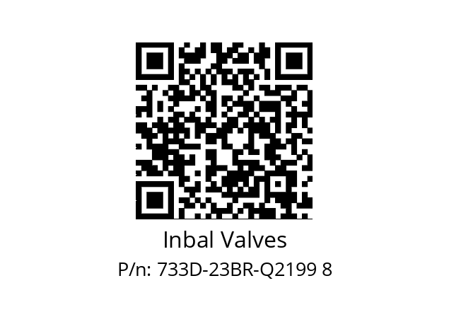   Inbal Valves 733D-23BR-Q2199 8