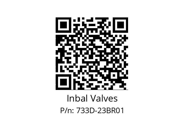   Inbal Valves 733D-23BR01