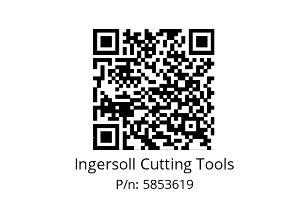   Ingersoll Cutting Tools 5853619