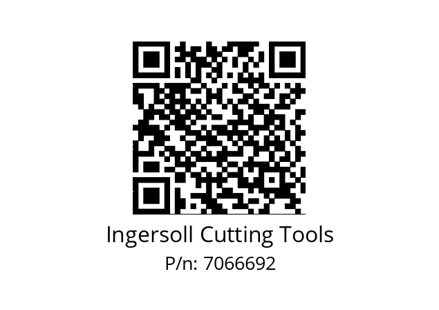   Ingersoll Cutting Tools 7066692