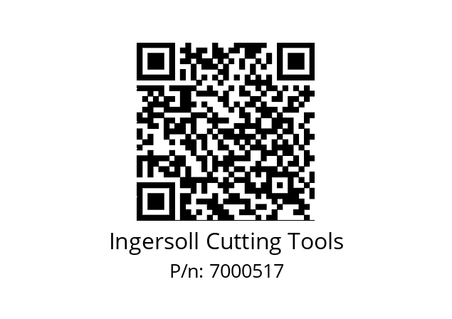   Ingersoll Cutting Tools 7000517