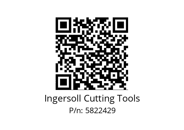   Ingersoll Cutting Tools 5822429