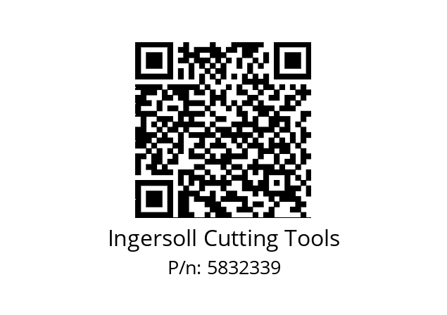   Ingersoll Cutting Tools 5832339