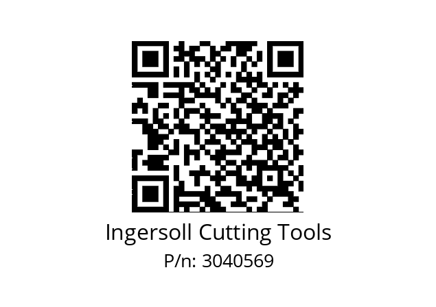   Ingersoll Cutting Tools 3040569