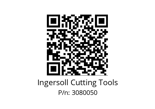   Ingersoll Cutting Tools 3080050