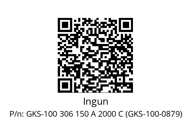   Ingun GKS-100 306 150 A 2000 C (GKS-100-0879)