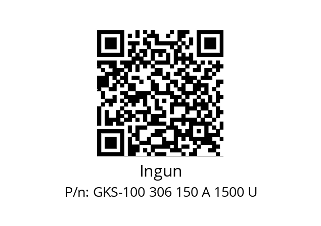   Ingun GKS-100 306 150 A 1500 U