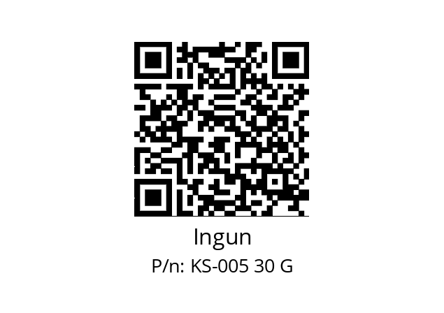   Ingun KS-005 30 G