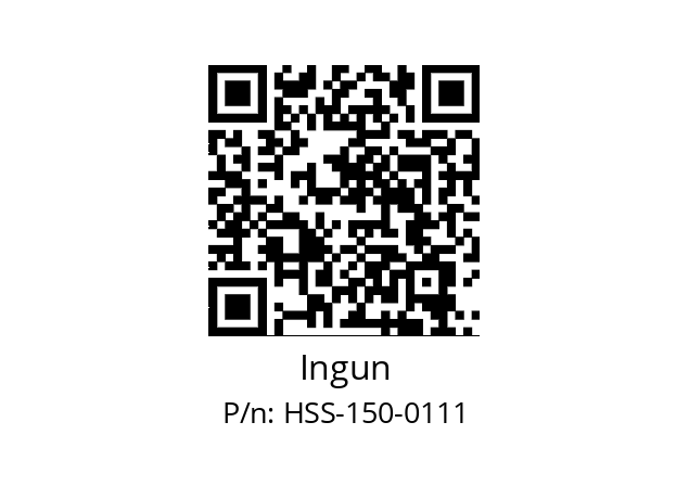   Ingun HSS-150-0111