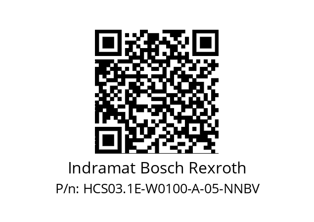   Indramat Bosch Rexroth HCS03.1E-W0100-A-05-NNBV