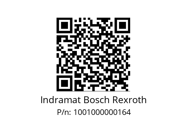   Indramat Bosch Rexroth 1001000000164