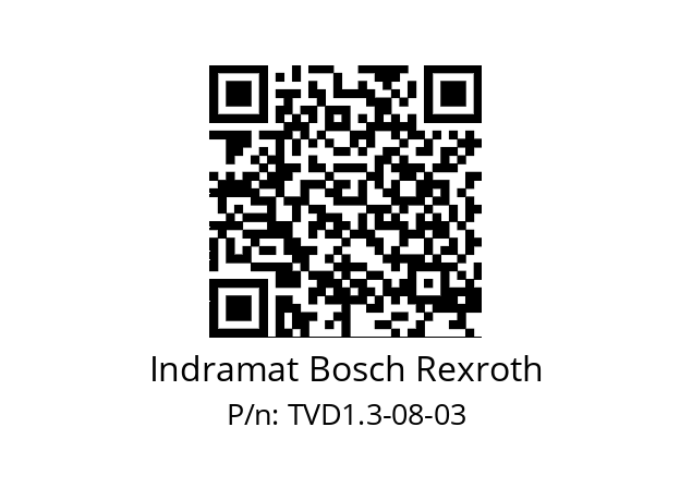   Indramat Bosch Rexroth TVD1.3-08-03