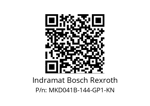   Indramat Bosch Rexroth MKD041B-144-GP1-KN