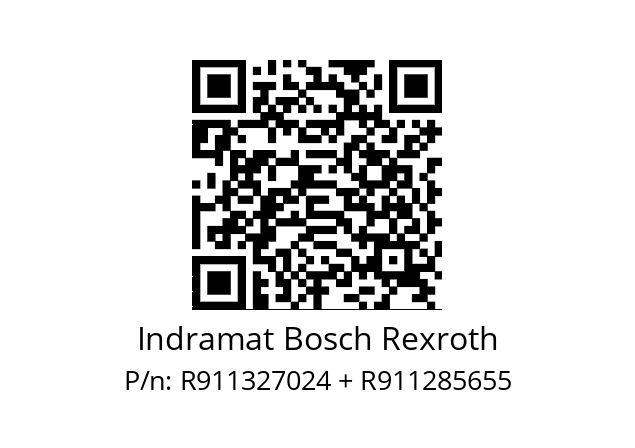   Indramat Bosch Rexroth R911327024 + R911285655