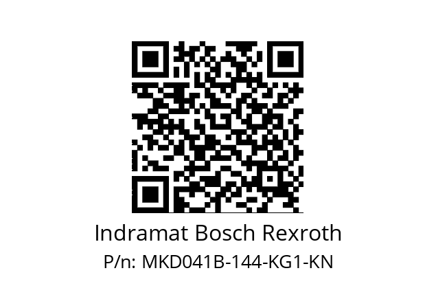   Indramat Bosch Rexroth MKD041B-144-KG1-KN