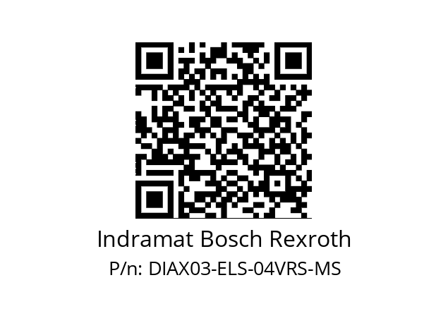   Indramat Bosch Rexroth DIAX03-ELS-04VRS-MS