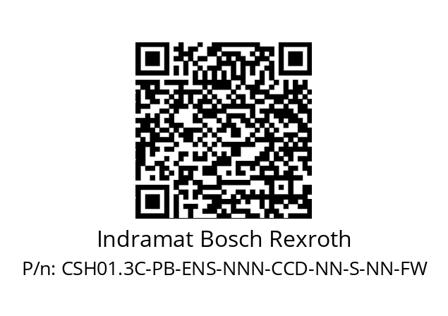  HCSO3.1E Indramat Bosch Rexroth CSH01.3C-PB-ENS-NNN-CCD-NN-S-NN-FW