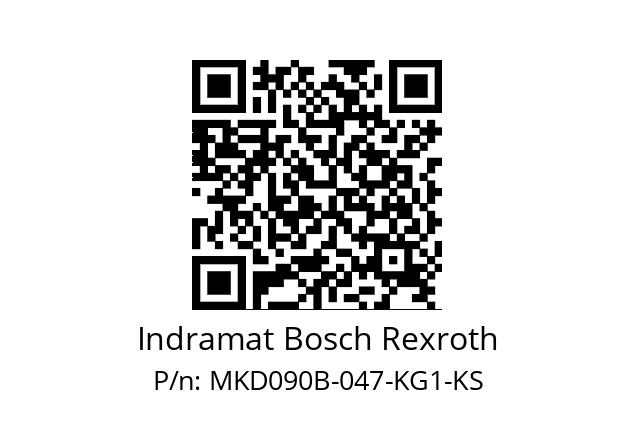   Indramat Bosch Rexroth MKD090B-047-KG1-KS