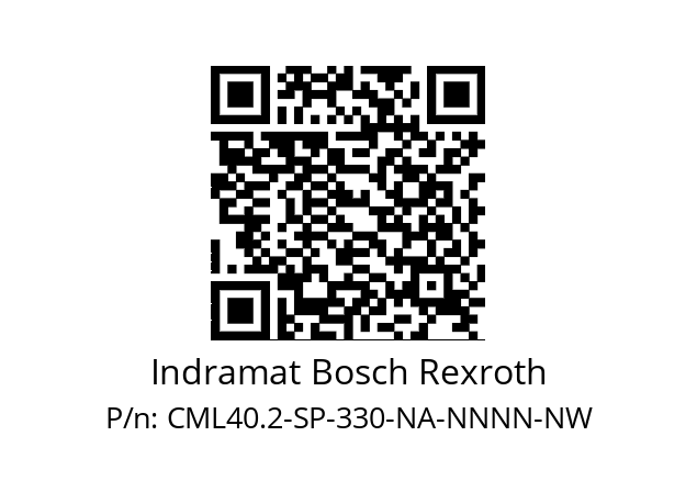   Indramat Bosch Rexroth CML40.2-SP-330-NA-NNNN-NW