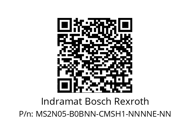   Indramat Bosch Rexroth MS2N05-B0BNN-CMSH1-NNNNE-NN