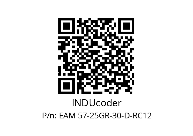   INDUcoder EAM 57-25GR-30-D-RC12