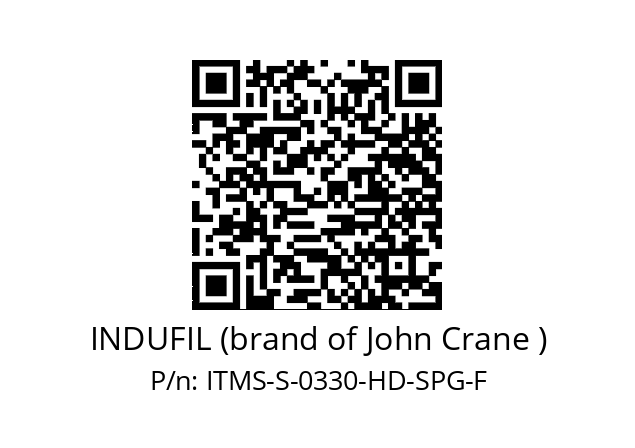   INDUFIL (brand of John Crane ) ITMS-S-0330-HD-SPG-F