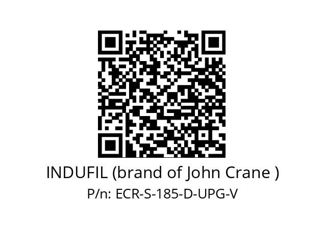   INDUFIL (brand of John Crane ) ECR-S-185-D-UPG-V