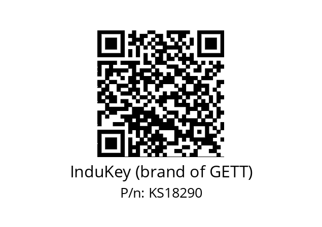   InduKey (brand of GETT) KS18290