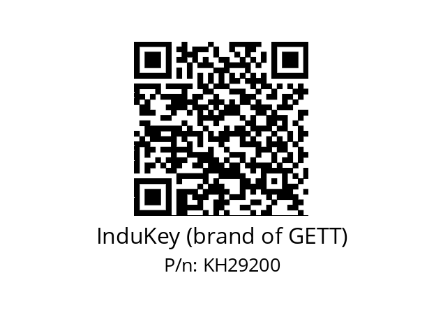   InduKey (brand of GETT) KH29200