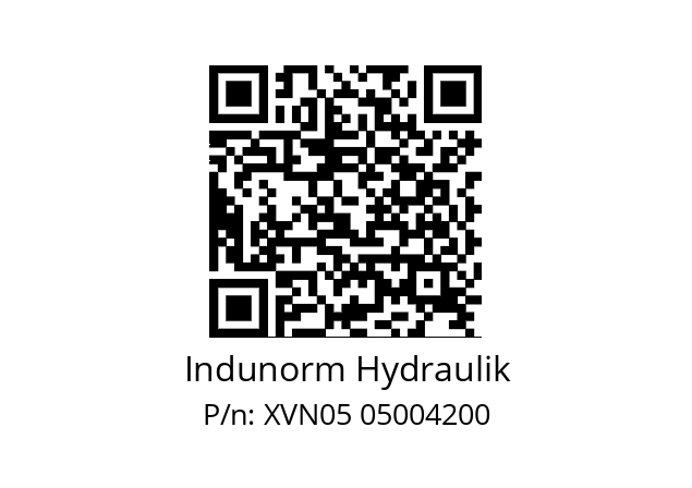   Indunorm Hydraulik XVN05 05004200