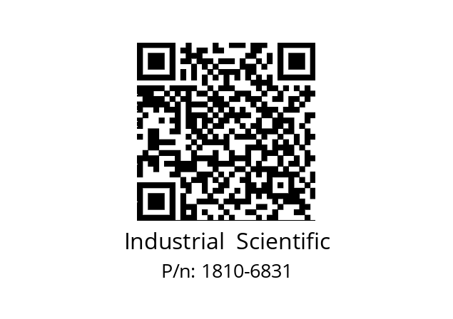   Industrial  Scientific 1810-6831