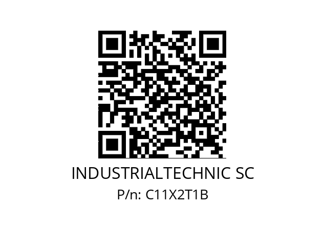   INDUSTRIALTECHNIC SC C11X2T1B