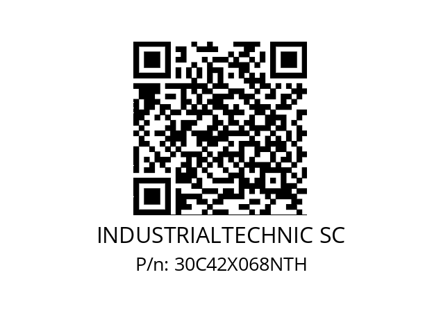   INDUSTRIALTECHNIC SC 30C42X068NTH