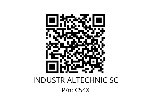   INDUSTRIALTECHNIC SC C54X