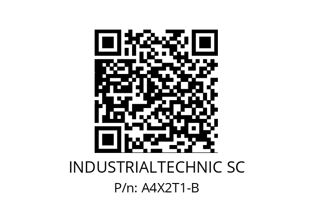   INDUSTRIALTECHNIC SC A4X2T1-B