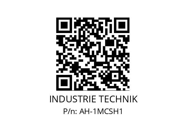   INDUSTRIE TECHNIK AH-1MCSH1