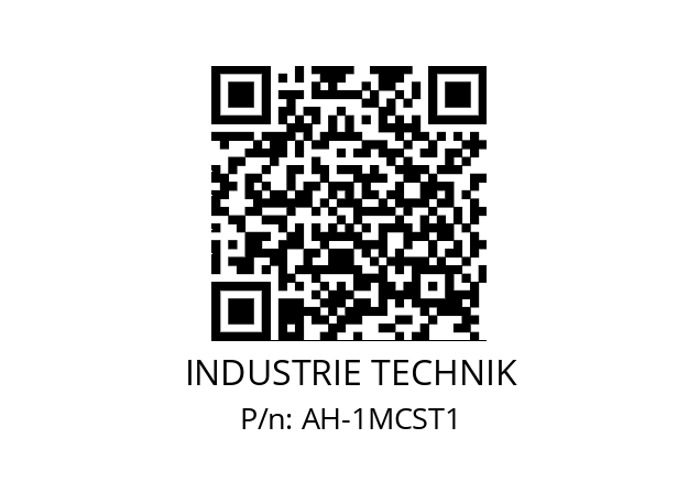   INDUSTRIE TECHNIK AH-1MCST1