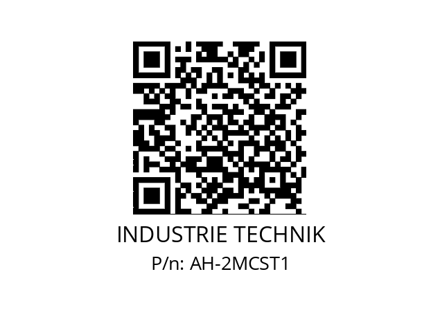   INDUSTRIE TECHNIK AH-2MCST1